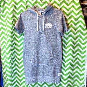 Roots Canada Short Sleeve French Terry Hoodie Dress